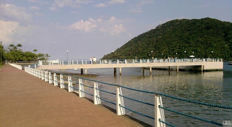 Apto Frente Ao Mar Apartment Bertioga Bagian luar foto